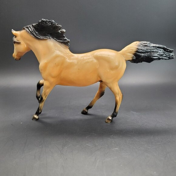Breyer Horse Butterscotch Kiger Mustang Vintage Figurine Silver Stamp  PR187 - Picture 5 of 9